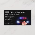 Criminal Defense Attorney Business Cards