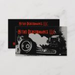 Dragster Business Card