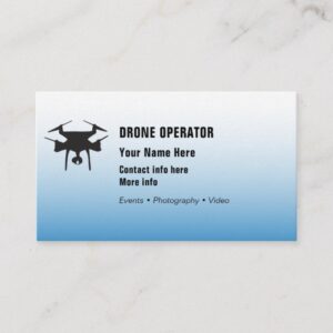 Drone Operator Business Card