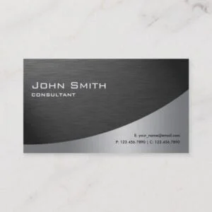 Elegant Modern Professional Computer Repair Business Card