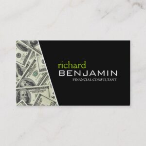Financial Consultant - Business Cards