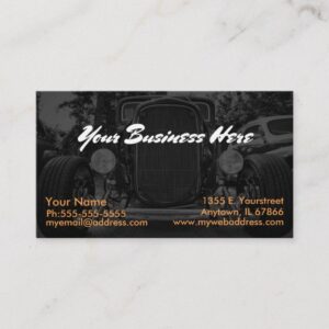Ghosted Coupe Business Card