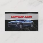 Gray Camaro Business Cards