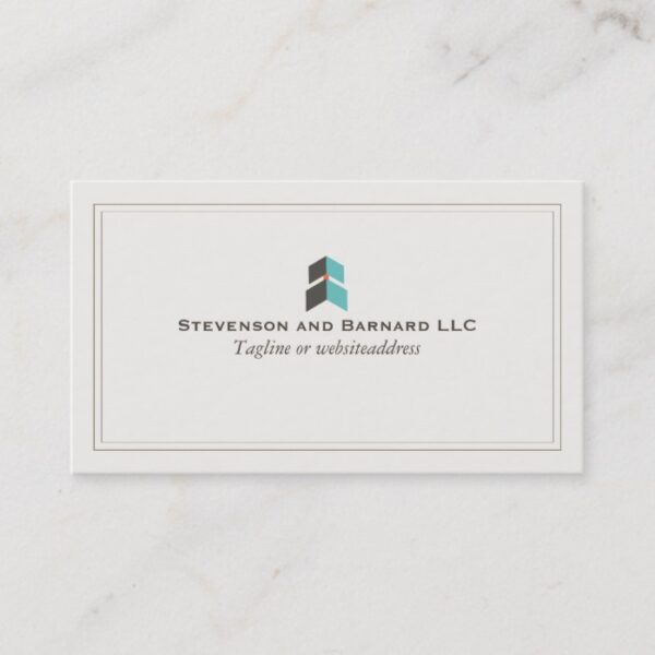 Growth Arrow Professional Logo Business Card
