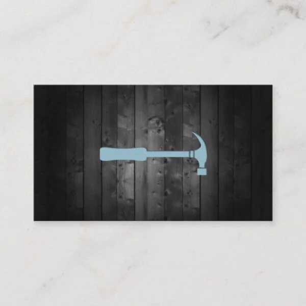 Handyman Hammer Business Card