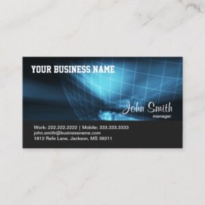 Hi-tech Global Company business card