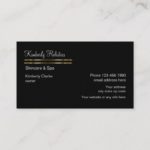 Hollistics Beauty Spa Business Card