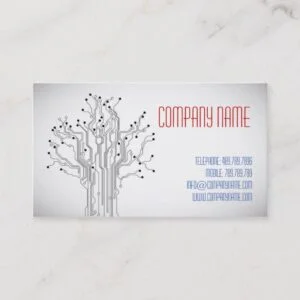 IT Manager Programer Engineer Computer Wide Business Card