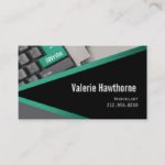 iWrite – Novelist Writer Editor Business Card