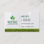 Landscaping Professional Business Card