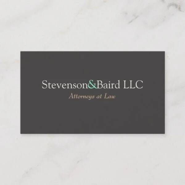 Lawyers Business Card