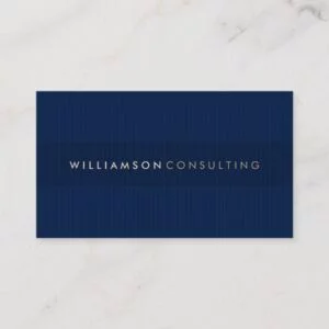 MASCULINE BUSINESS CARD :: simple pinstripe 3D 5