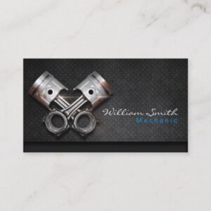 Mechanic business card