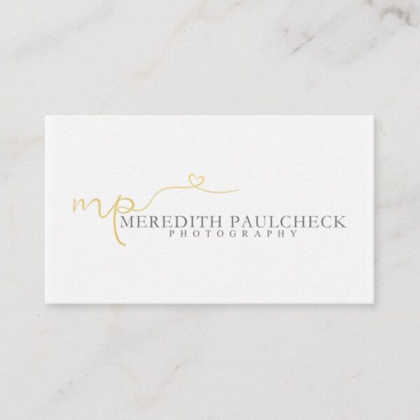 Meredith Paulcheck Photography Business Card