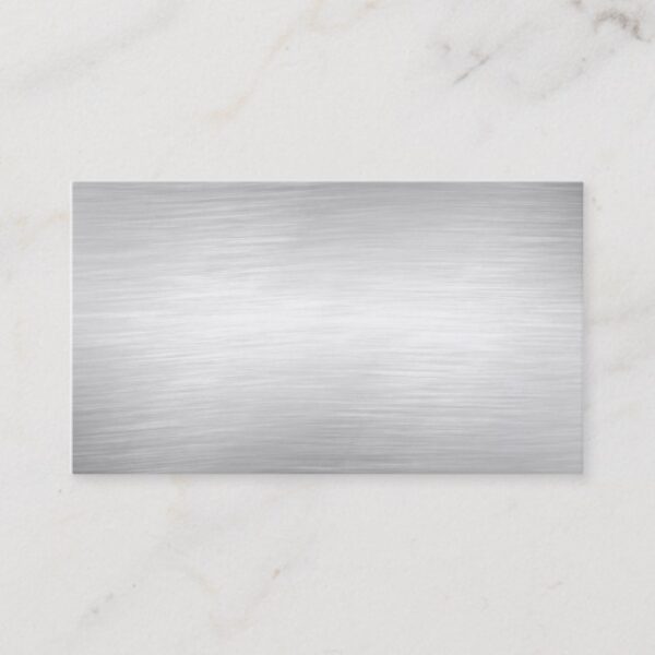 Metal Background Business Cards
