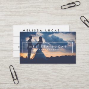 Minimal Photography Business Cards