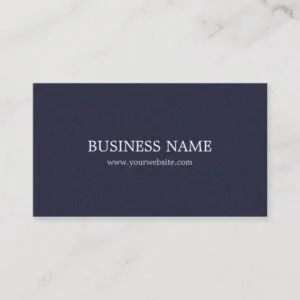Minimalist Elegant Textured Blue Consultant Business Card