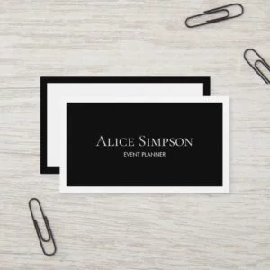 Minimalist Modern Luxury Business Card