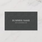 Minimalist Textured Grey Attorney Consultant Business Card
