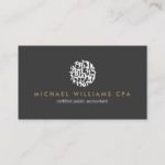 Modern Accountant, Accounting Business Card