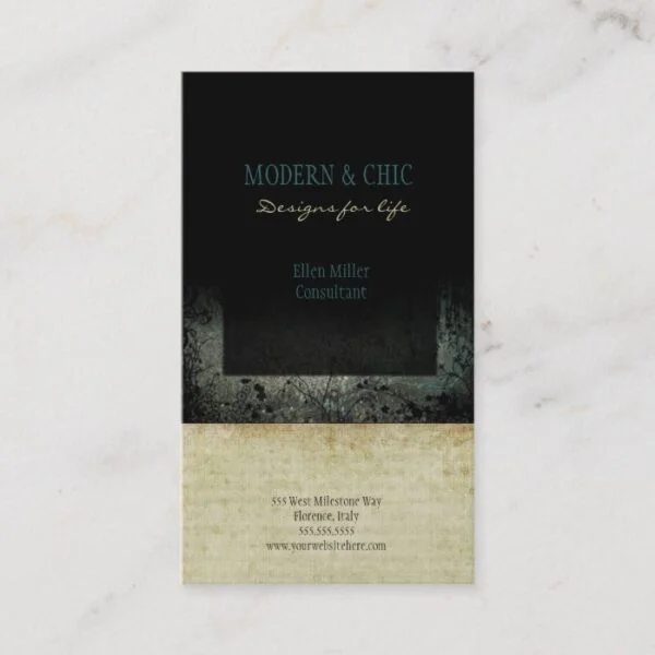 Modern and Chic Colorful Designer Business Cards