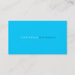 Modern and Minimal Business Card