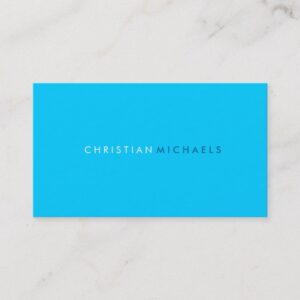 Modern and Minimal Business Card
