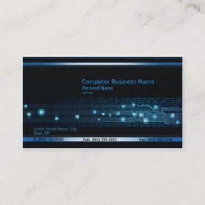 Modern Computer Business Business Card
