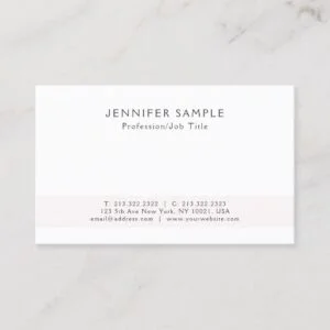 Modern Creative Elegant Professional Simple Design Business Card