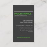 Modern Gray Vertical – Professional Business Card