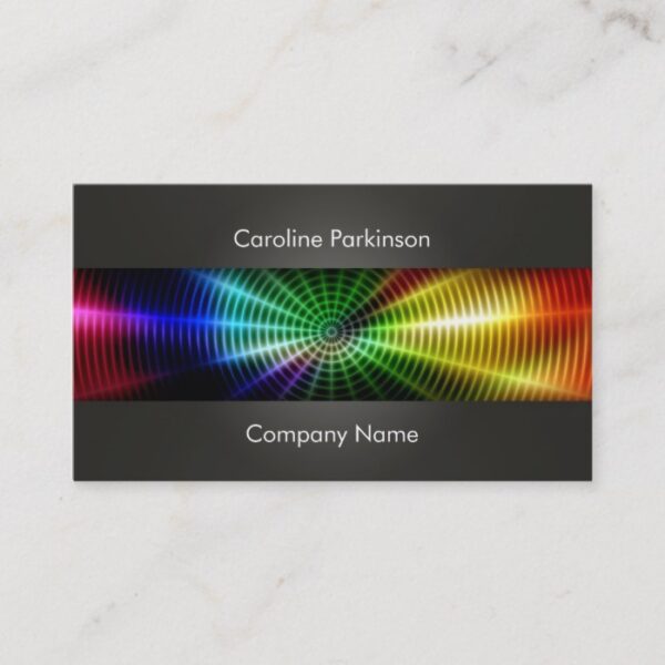 modern professional web business card