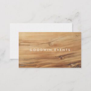 Modern Wood | Business Cards