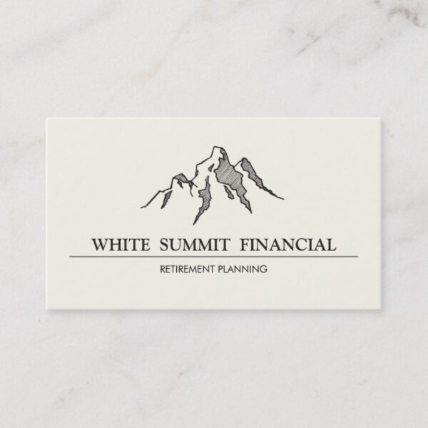 Mountain Summit Finance Professional Business Card