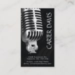 Musical Instrument – Mic Business Card