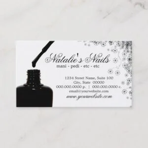 Nail Polish Business Cards