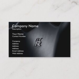 nissan-gt-r-specv-17, Company Name, Description... Business Card