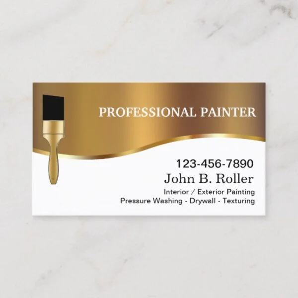 Painter Business Cards