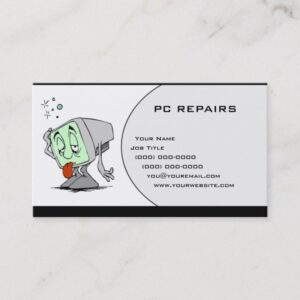 PC REPAIRS BUSINESS CARD