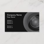 Photographer or Videographer Business Card