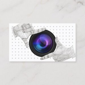 Photography Photographer Director Professional Business Card