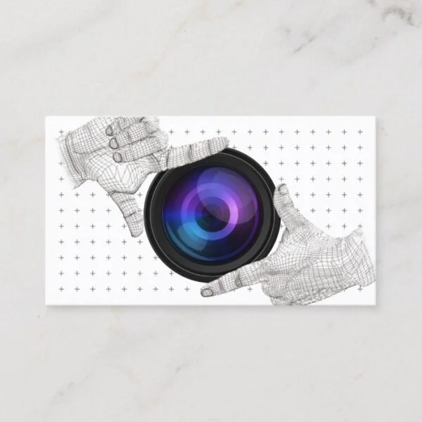 Photography Photographer Director Professional Business Card