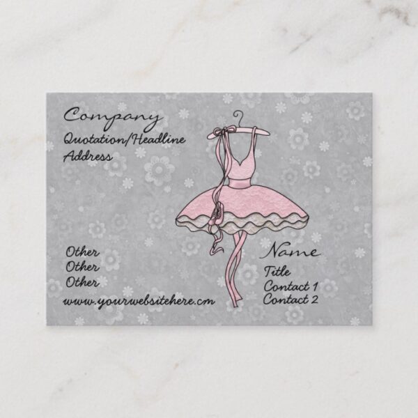 'Prima Ballerina' Profile Card