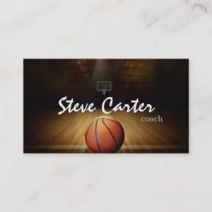Professional Basketball Coach Player Sport Card