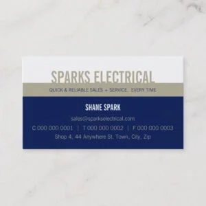 PROFESSIONAL BUSINESS CARD :: bold block2 2L