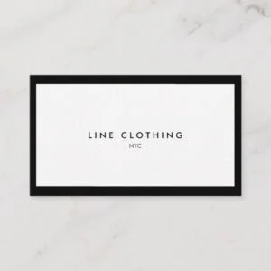 Professional Business Card for Luxury Boutique