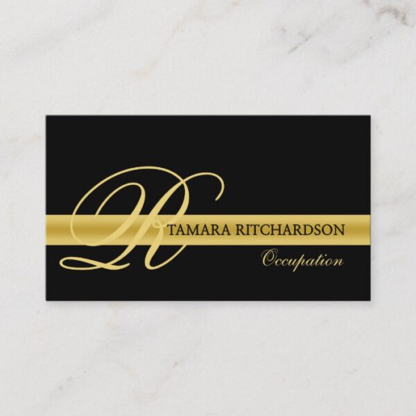 Professional elegant luxury business card design