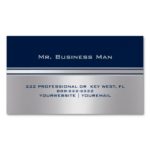 Professional Elegant Modern Personalized Magnetic Business Card