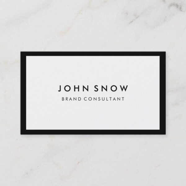 Professional Luxe Business Card