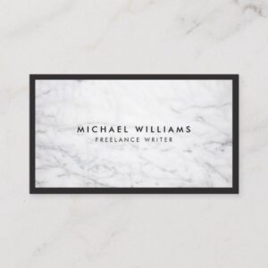 Professional Marble Business Card