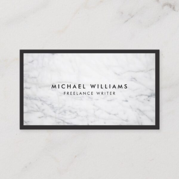 Professional Marble Business Card